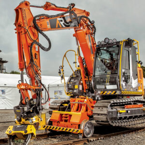 Anric Rail Plant Hire - ZX135RR