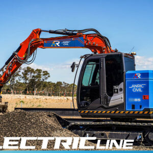 Anric Civil Plant Hire - 8T CRAWLER EXC ZE85 Electric