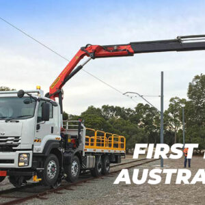 Anric Rail Plant Hire - Hi Rail 10 Wheel Crane Truck