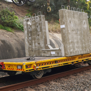 Anric group narrow gauge rail trailers queensland rail