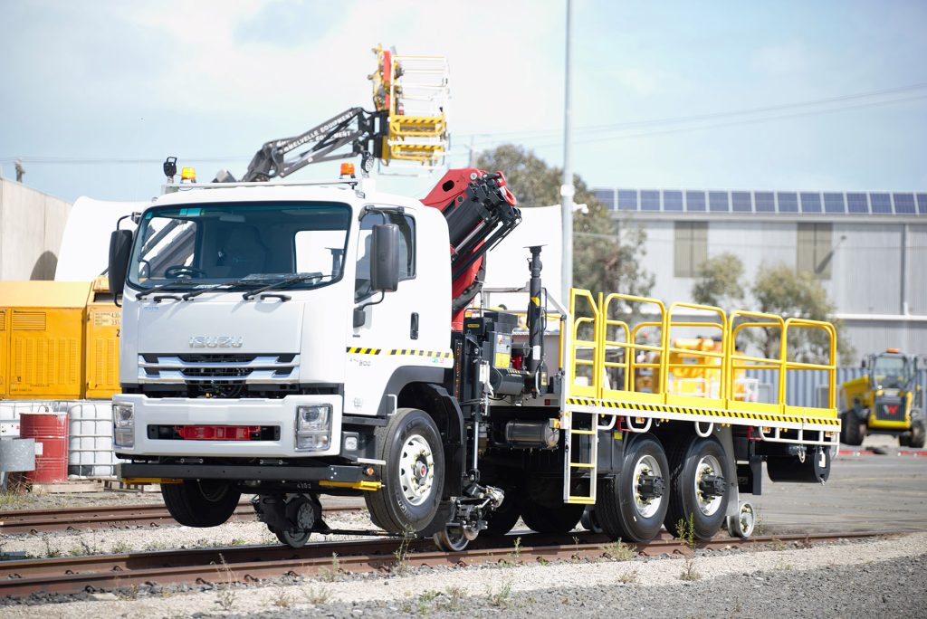 Anric Group Hi-Rail Crane Truck